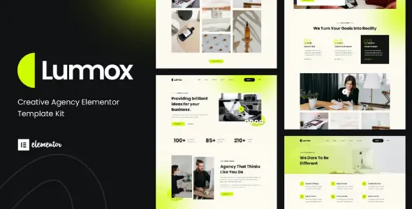 Lummox – Creative Agency Elementor Template Kit