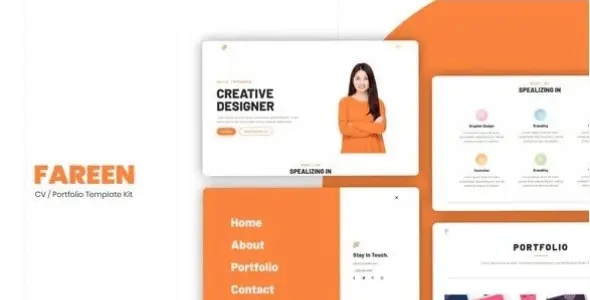 Farren – CV-Resume Elementor Template Kit